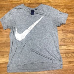 Grey Nike short sleeve shirt